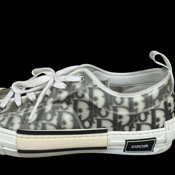 Authentic DIOR Grey/White Men's Sneaker - Size 12 - Picture 10 of 11
